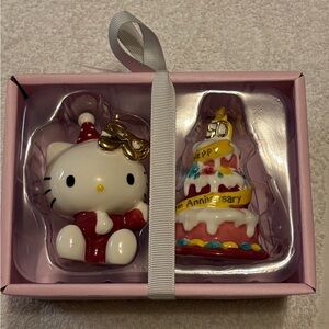 NEW Hello Kitty 50th Anniversary Salt and Pepper Shaker Set